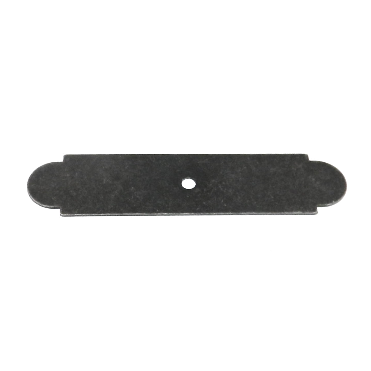 Amerock BP19207WID - Perilla rectangular para gabinete (hierro forjado, color oscuro)