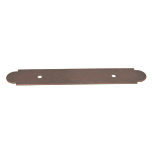 Amerock Weathered Copper Rectangle Backplate For 3" Ctr Cabinet Handle BP19208WC