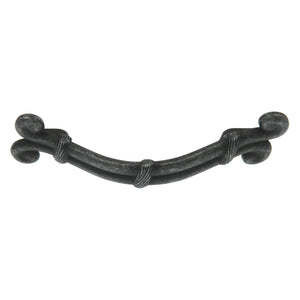 Amerock Cyprus Wrought Iron Dark 3" Center to Center Knot Cabinet Handle Pull BP19251WID