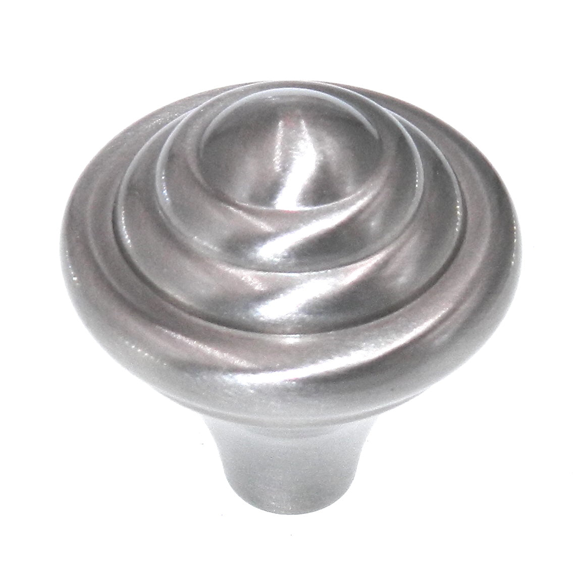 Amerock Divinity Satin Nickel 1 1/4" Round Cabinet Knob BP19257-G10