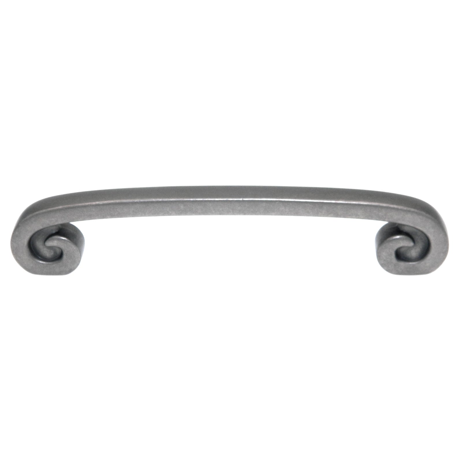 Amerock Swirl'Z - Tirador de gabinete con forma de remolino de centro a centro, níquel desgastado, 5" (128 mm) BP19260WN