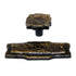 Vintage Amerock Pioneer Antique English Cabinet Knob con placa posterior de 3" BP204-AE