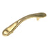 Amerock BP223-3 Polished Brass 3" Ctr Dotted Cabinet Handle Pull