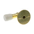Amerock BP2254-3 Floor-Mount Doorstop Bright Brass Finish Slotted Screw