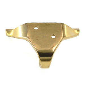 Amerock 2 1/4" Wall-Mounted Wardrobe Triple Hook Polished Brass BP2262-3