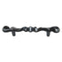 Vintage Amerock Cortina Antique Silver 3"cc Cabinet Bar Pull Handle BP237-AS
