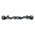 Vintage Amerock Cortina Antique Silver 3"cc Cabinet Bar Pull Handle BP237-AS