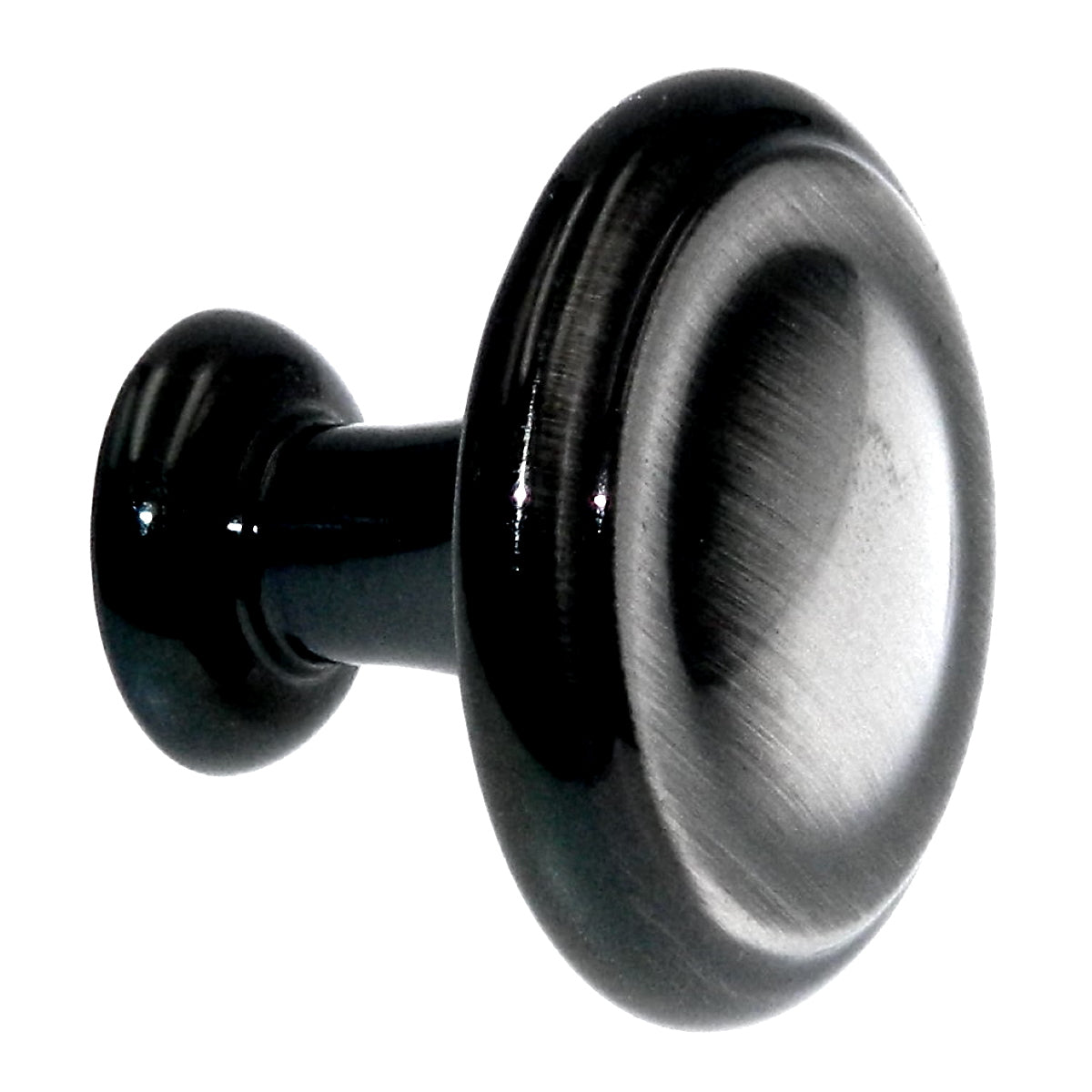 Amerock Hint of Heritage Pewter BP2370PWT - Pomo redondo para gabinete (1 1/4 pulgadas)