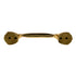 Amerock Heritage Bright Brass 3 3/4" (96mm)cc Arch Pull Cabinet Handle BP2377-B