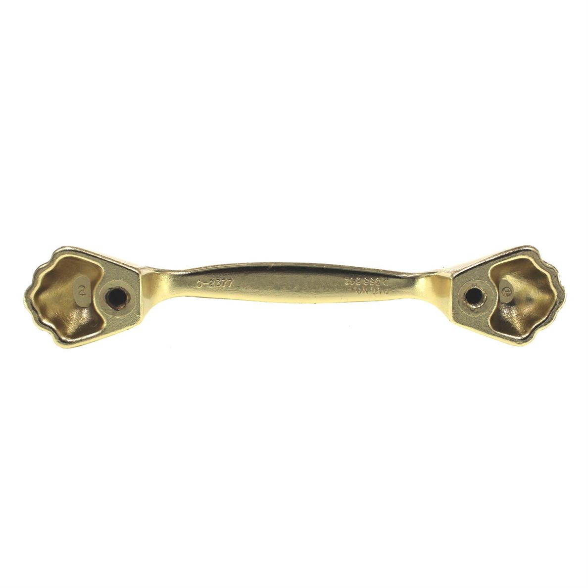 Amerock Heritage Brushed Brass 3" Ctr. Cabinet Arch Pull Handle BP2377O74