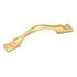 Amerock BP2378-B Solid Polished Brass 3"cc Cabinet Handle Pulls Hint of Heritage