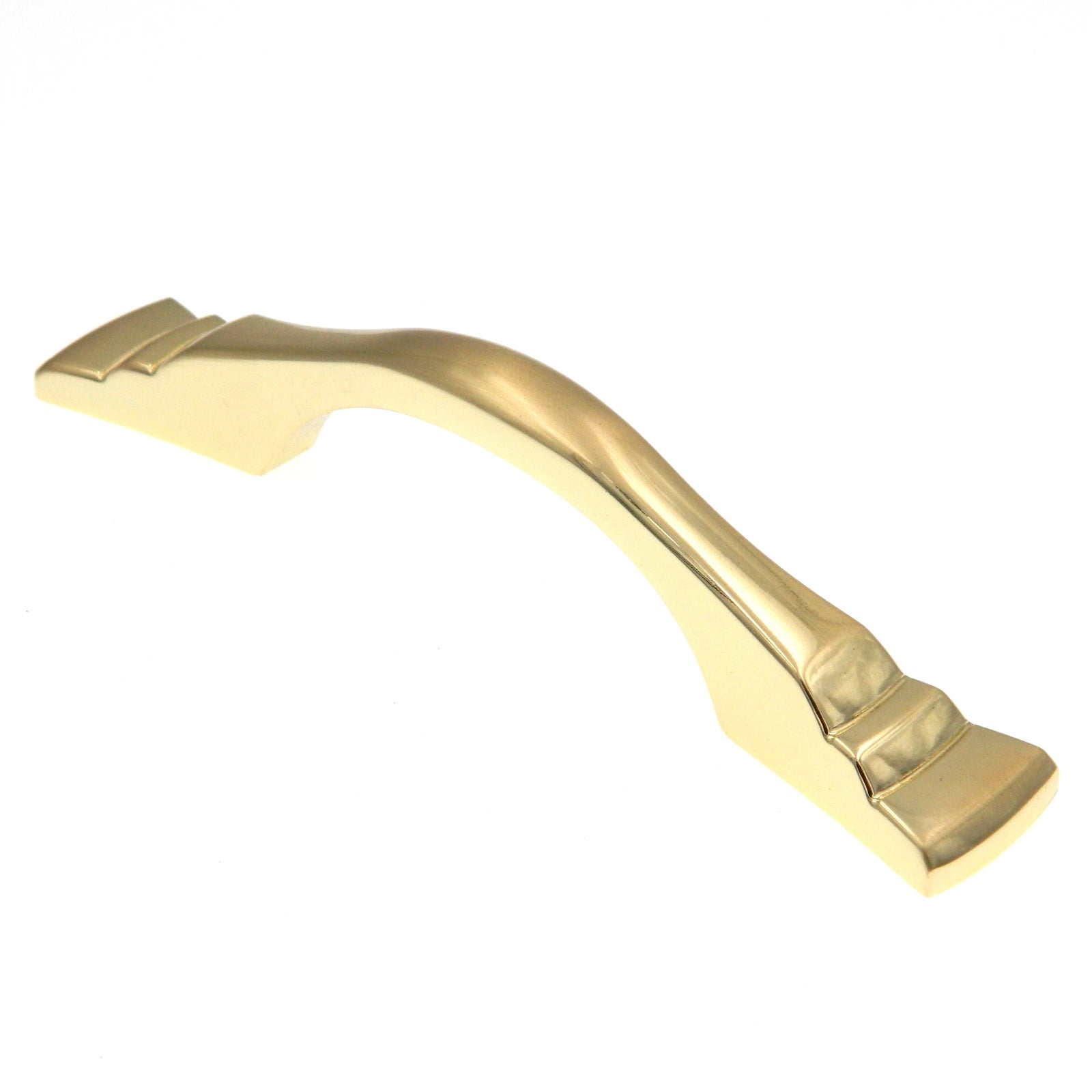 Amerock Hint of Heritage Brushed Brass 3"cc Cabinet Handle Pull BP2378O74