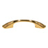 Amerock Heritage BP2379-B - Tirador de arco para gabinete (latón brillante, 3 3/4" (96 mm) cc)