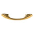 Amerock Heritage BP2379-B - Tirador de arco para gabinete (latón brillante, 3 3/4" (96 mm) cc)
