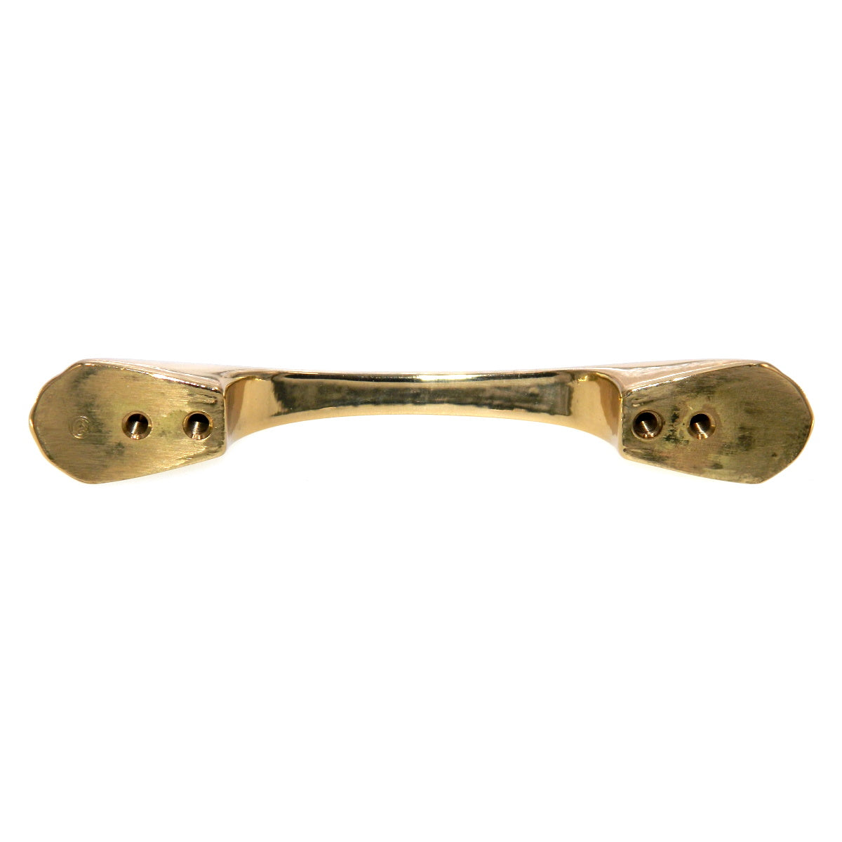 Amerock Heritage BP2379-B - Tirador de arco para gabinete (latón brillante, 3 3/4" (96 mm) cc)