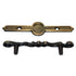 Vintage Amerock Cortina Antique English 3"cc Cabinet Bar Pull Handle BP238-AE