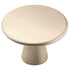 Amerock Essential'Z BP24001SN - Pomo redondo para gabinete (níquel satinado, 1 9/16 pulgadas)