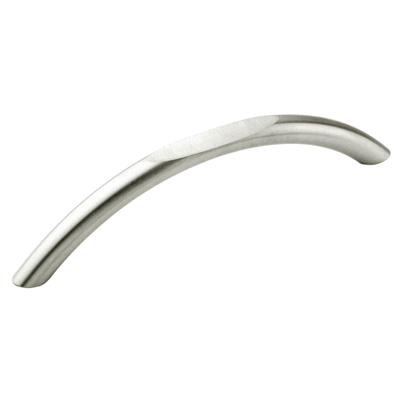 Amerock Essential'Z Tirador de manija de gabinete CTC de acero inoxidable de 5 pulgadas (128 mm) BP24015SS