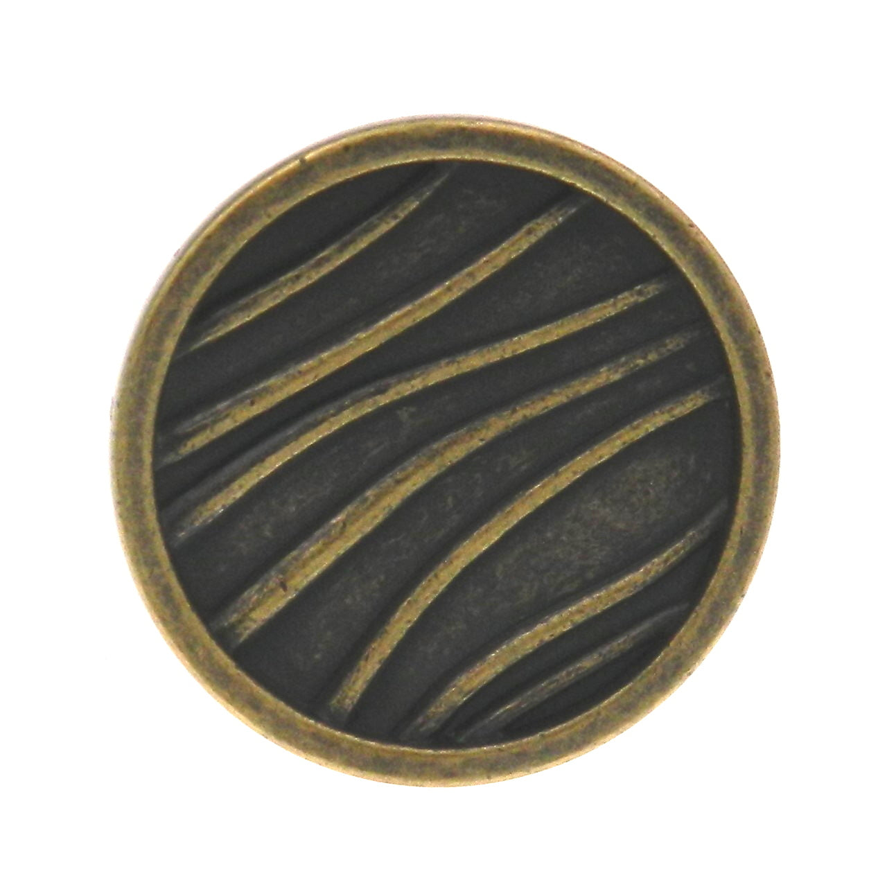 10 Pack Amerock Playful Nature BP26111-R2 Weathered Brass 1 1/2" Cabinet Knobs