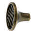 10 Pack Amerock Playful Nature BP26111-R2 Weathered Brass 1 1/2" Cabinet Knobs