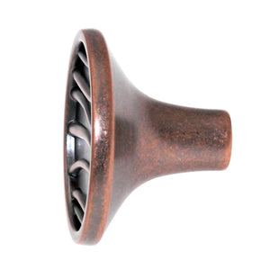Amerock Playful Nature 1 1/2" Weathered Copper Disc Cabinet Knob Pull BP26111-WC