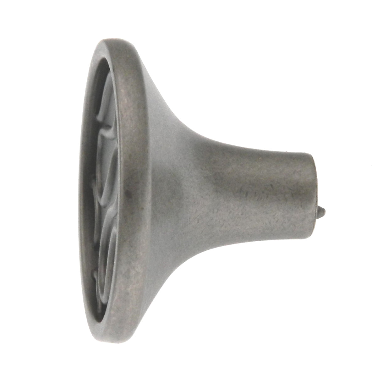 Amerock BP26113-WN Tirador de perilla para gabinete de níquel desgastado de 1 1/2 pulgadas, naturaleza juguetona