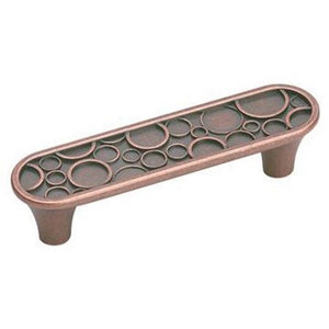 Amerock Playful Nature Weathered Copper Flat Oblong 3" Arch Cabinet Handle Pull BP26114-WC