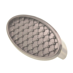 Amerock Patterns Satin Nickel 3" Ctr Quilted Lace Drawer Cup Pull BP26120G10