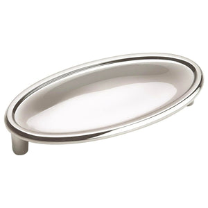 Amerock Manor Polished Chrome 3 inch CTC Drawer Cup Pull BP2612626