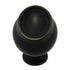 Amerock Manor BP261272RB - Perilla ovalada de latón macizo para gabinete, bronce romano, 1 1/2"
