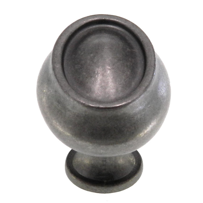 Amerock Manor House Weathered Nickel 1 1/2" Oval Cabinet Knob Pull BP26127WN