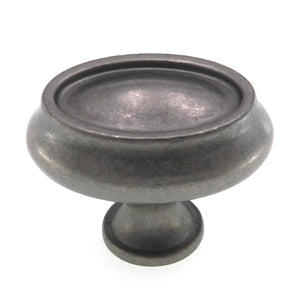 Amerock Manor House Weathered Nickel 1 1/2" Oval Cabinet Knob Pull BP26127WN
