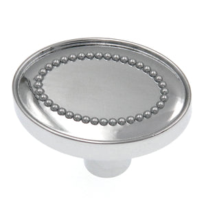 Amerock Opulence Polished Chrome 1 3/8" Dotted Cabinet Pull Knob BP2613326