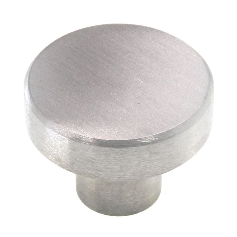 Amerock Essential'Z Stainless Steel  Ctr. Round Cabinet Handle BP26200SS