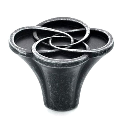 Amerock Marsden BP27001-WID - Tirador para gabinete (hierro forjado, adornado oscuro, 1 1/4 pulgadas)