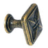 Amerock Sundara Weathered Brass 1 1/8" Ornate Cabinet Pull Knob BP27009R2
