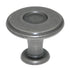 Amerock Porter BP27026WN - Pomo redondo para gabinete (níquel desgastado, 1 1/4 pulgadas)