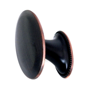 Amerock Atherly Oil-Rubbed Bronze 1 7/8" Oval Cabinet Knob Pull BP29304-ORB