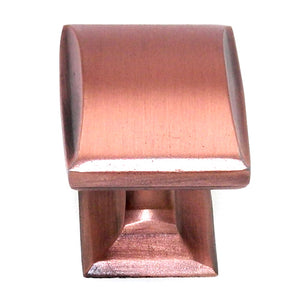 Amerock Candler Brushed Copper 1 1/4" Rectangle Arch Top Cabinet Knob BP29340-BC