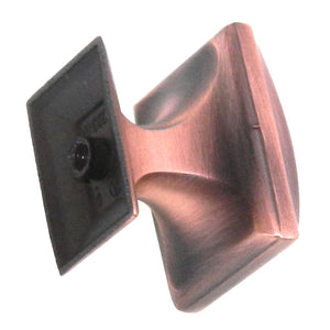 Amerock Candler Brushed Copper 1 1/4" Rectangle Arch Top Cabinet Knob BP29340-BC