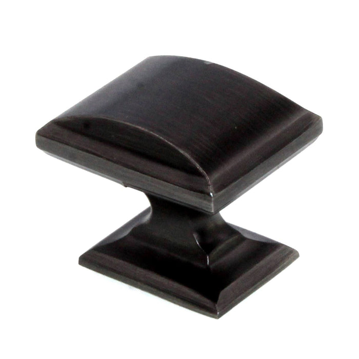 Amerock Candler BP29340GM - Perilla rectangular para gabinete (1 1/4 pulgadas), color bronce