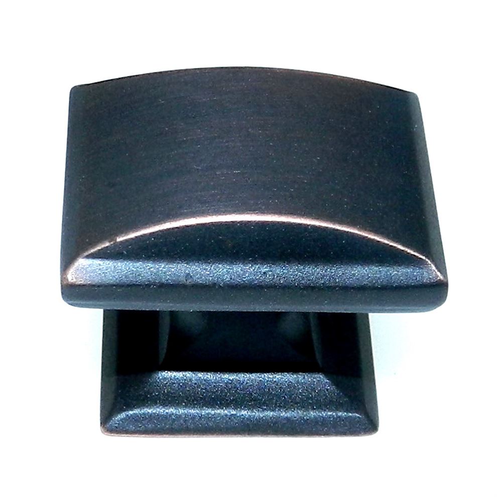 Amerock Candler Oil-Rubbed Bronze 1 1/4" Square Cabinet Knob BP29340-ORB