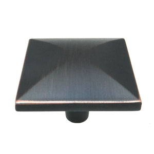 Amerock Extensity Oil-Rubbed Bronze 1 1/2" Square Cabinet Knob BP29398ORB