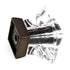 Amerock Abernathy Clear and Caramel Bronze 1-1/16 Inch Square Knob BP29460CCBZ