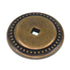 Amerock Burnished Brass 1" Round Cabinet Knob Backplate BP30388-BB