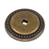 Amerock Burnished Brass 1" Round Cabinet Knob Backplate BP30388-BB