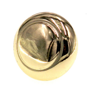 Amerock Contempory Round Polished Brass 1-1/8" Cabinet Knob Pull BP30687-3