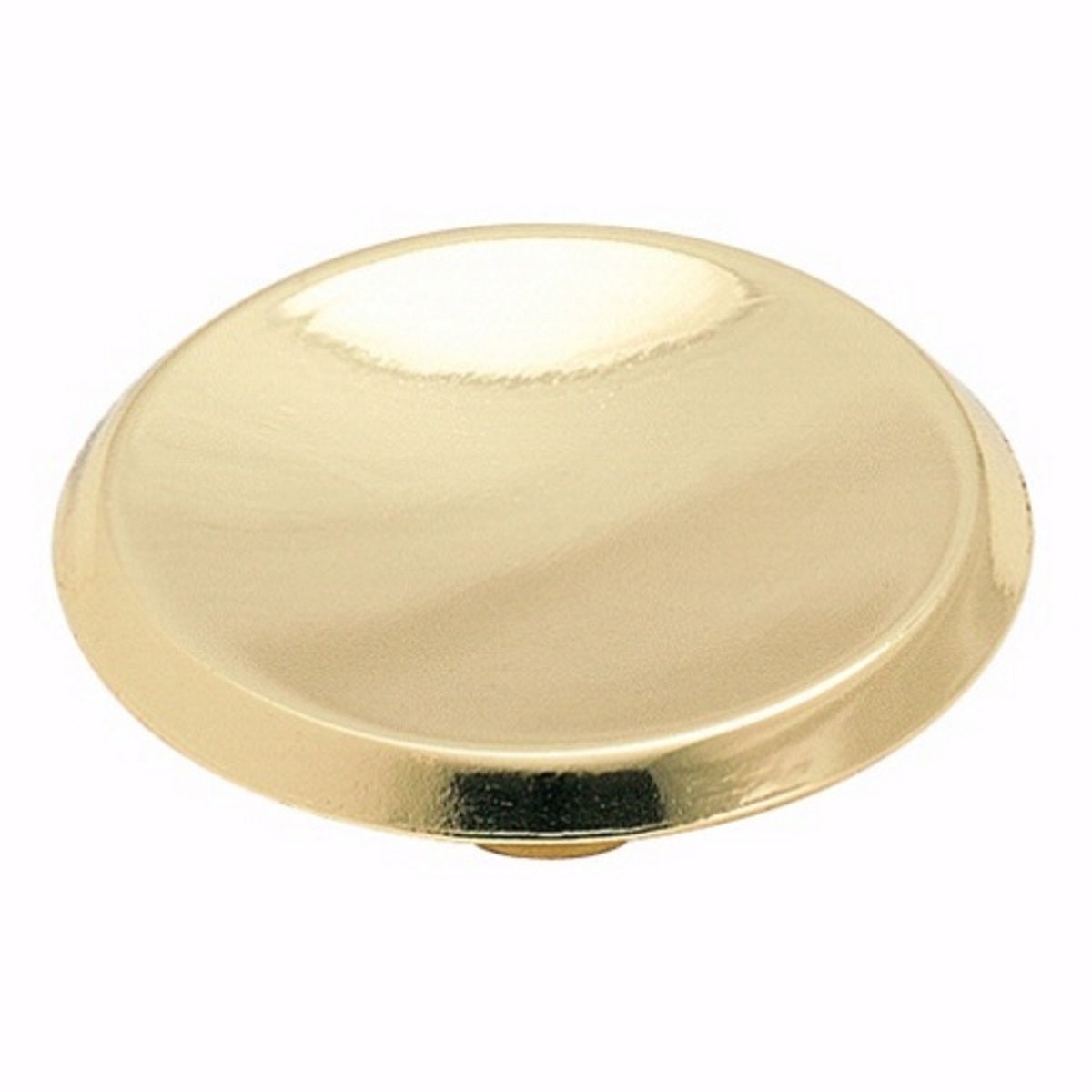 Amerock BP3413-3 Contemporary 1 1/2" Disc Cabinet Knob Bright Brass