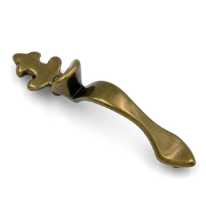 Amerock BP3420-BB Burnished Brass Mock Latch 3"cc Cabinet Arch Pull Traditional