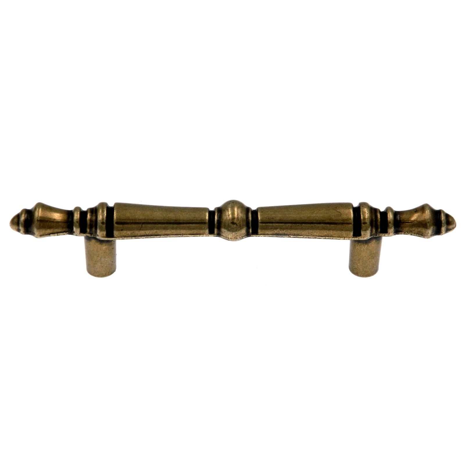 Amerock Allison BP3424-BB elegante tirador de barra de latón bruñido de 3 "cc
